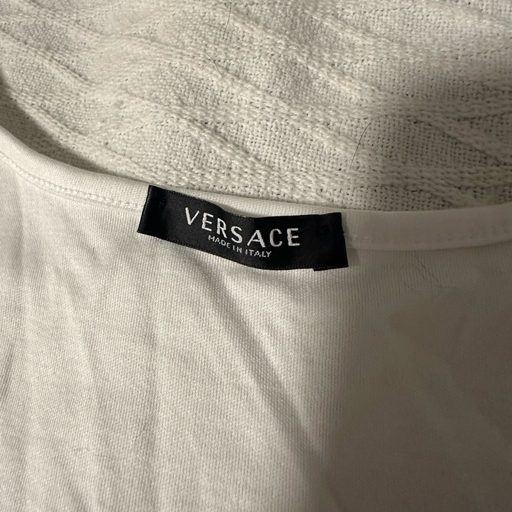 Versace White Sleeveless Tank Top - Picture 4 of 4